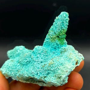 RARE Natural Blue pretty Shattuckite Crystal Mineral Specimen  # A2342