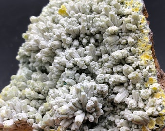 PLUMBOGUMMITE, hoogwaardige natuur plumbogummite Crystal Vug mineraal exemplaar #Q644