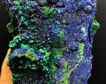 3020g High quality blue azurite& Green malachite mineral specimens #A2035