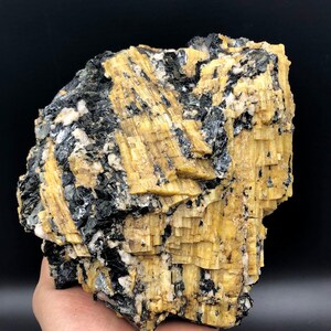 3200g Natural excellent Rare Topaz stone mica Minerals Specimen,Topaz stone Q537 image 1