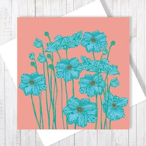 Wildflower Notelet Cards, Botanical Greeting Cards, Spring Floral Stationery, Blank Cards, All Occasion Cards UK