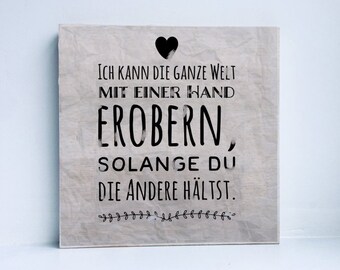 Vintage Holzschilder Mit Druck By Holzliebelei On Etsy