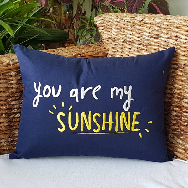 Sunshine Pillow Etsy
