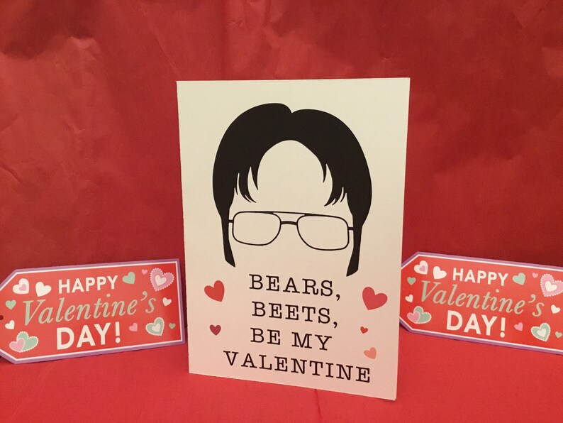 The Office Inspired Valentine/'s Card