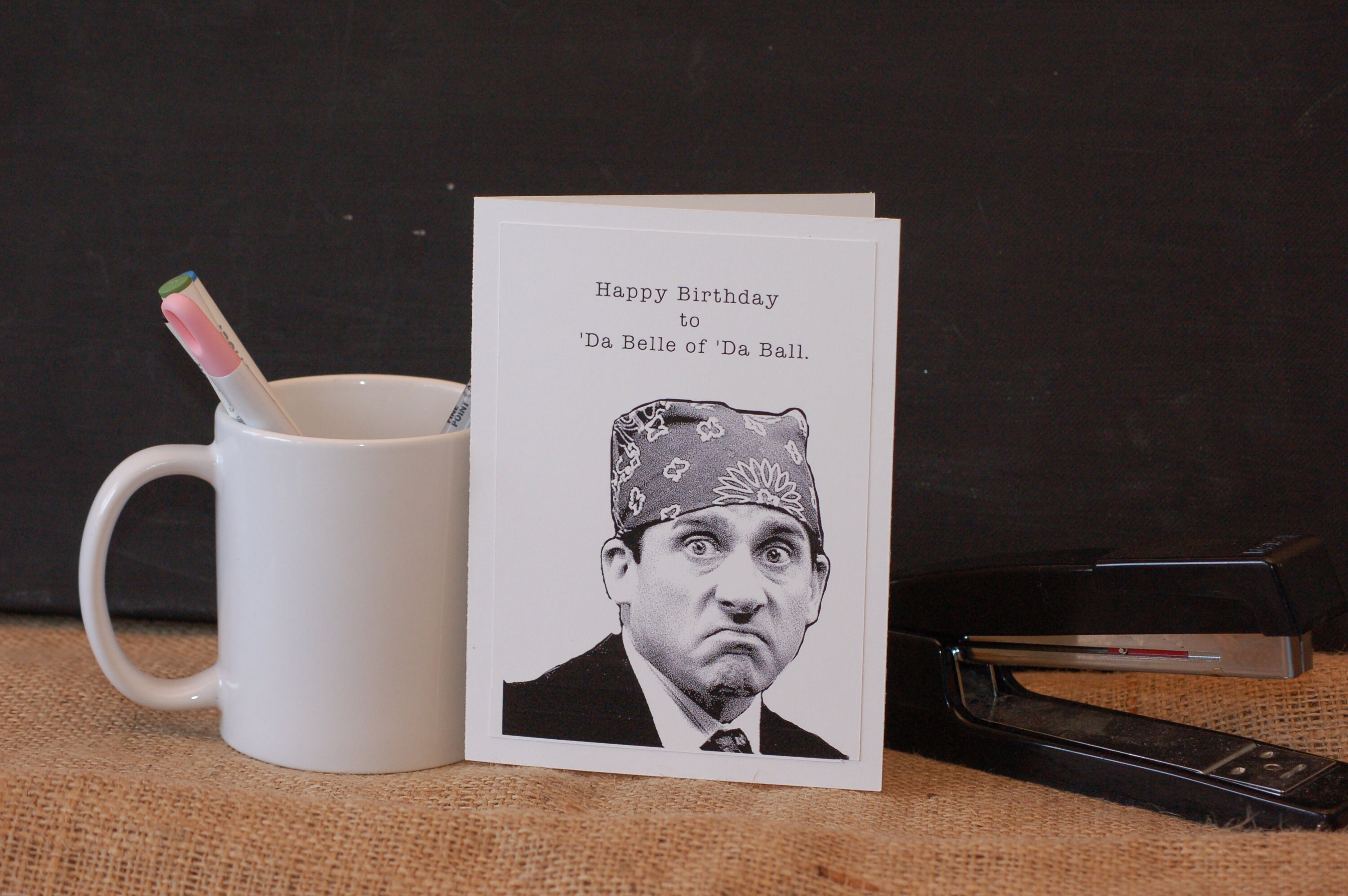 The Office Birthday Card Printable