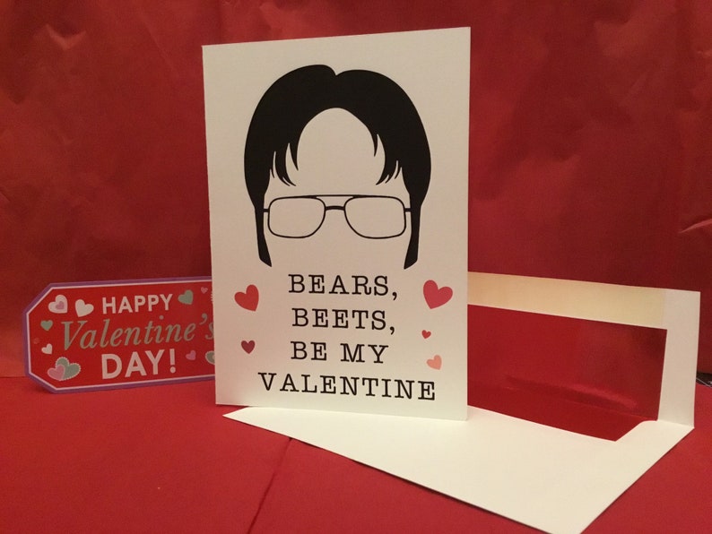 The Office Inspired Valentine/'s Card