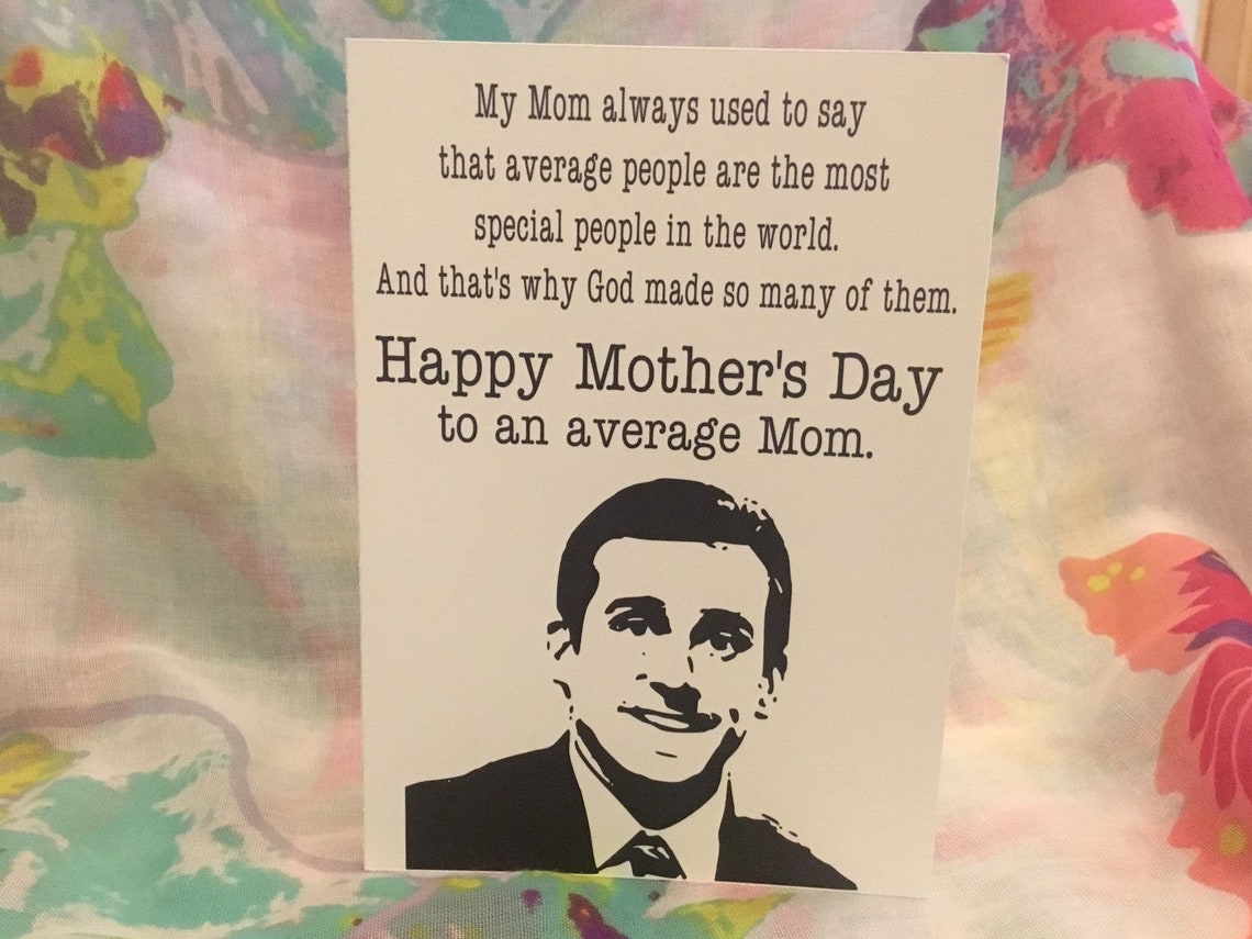 The Office Inspired Mother's Day Card Etsy