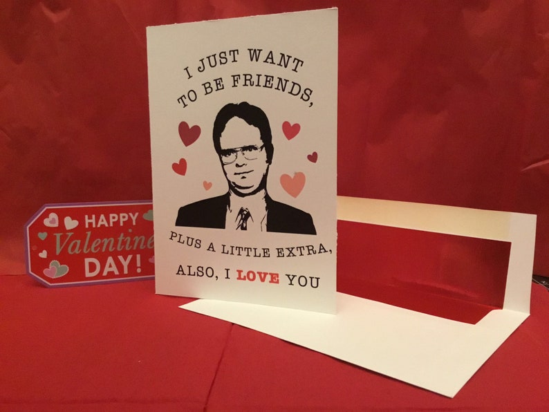 The Office Inspired Valentine's Card | Etsy