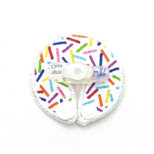 Tubie pad | GTube cover | Rainbow sprinkles design fabric