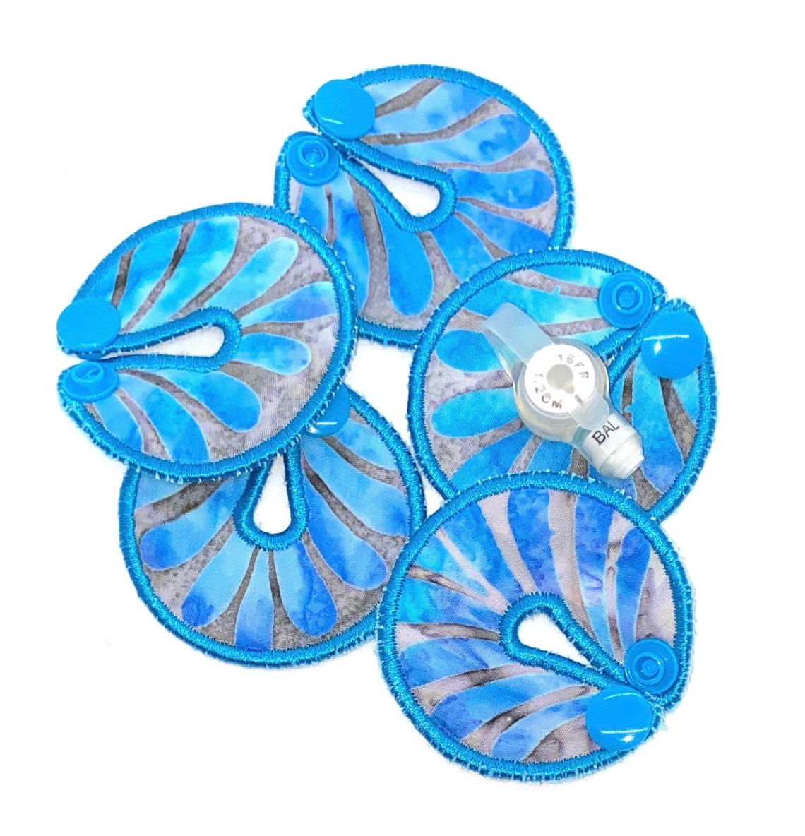 Tubie pads g tube cover peg stoma pad reusable gauze Etsy