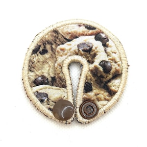 Tubie pad: Chocolate chip cookies design G tube cover