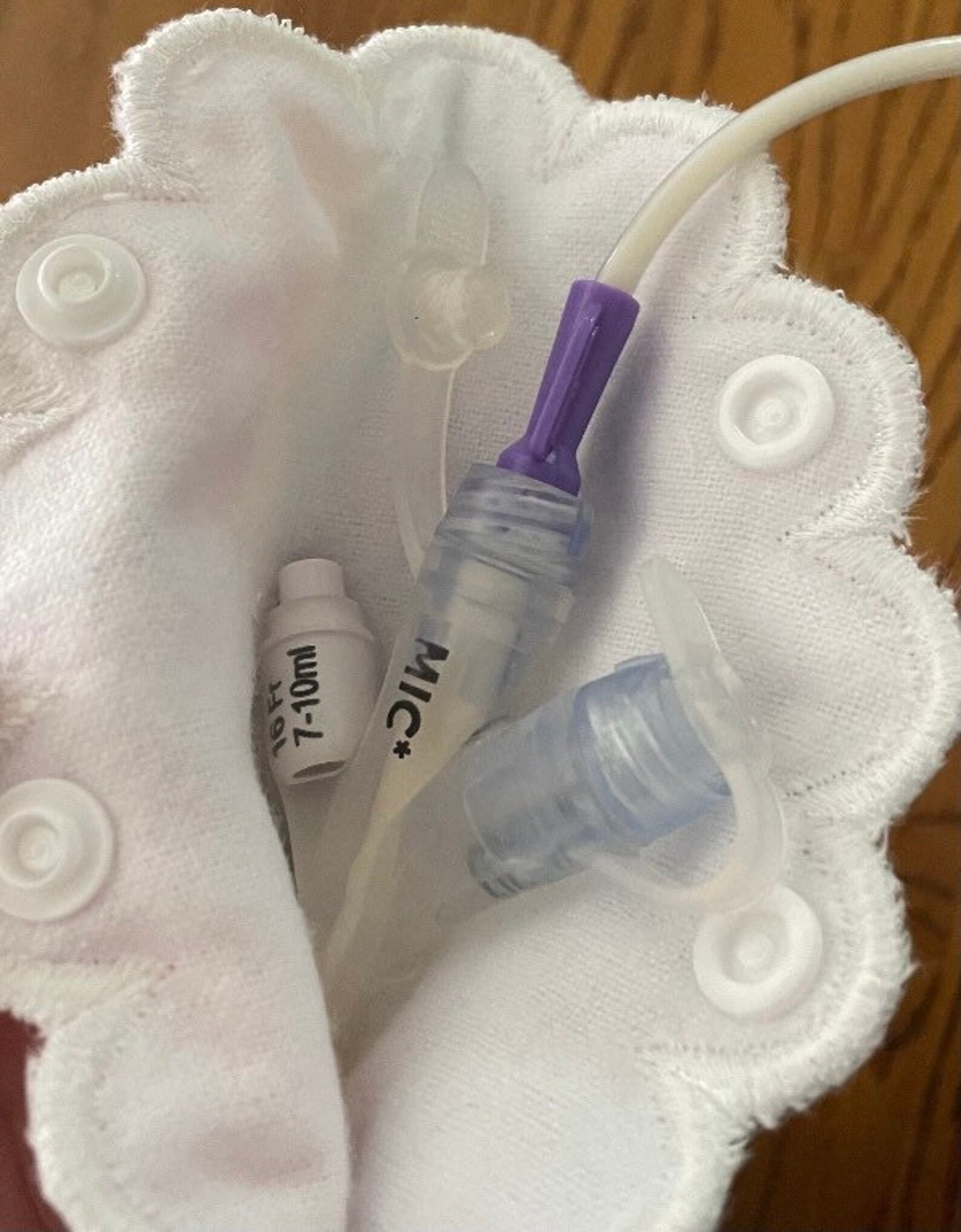 GJ tube Port cover feeding tube supply reusable tubing Etsy