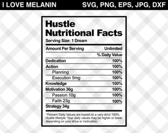 Download Nutrition facts svg | Etsy