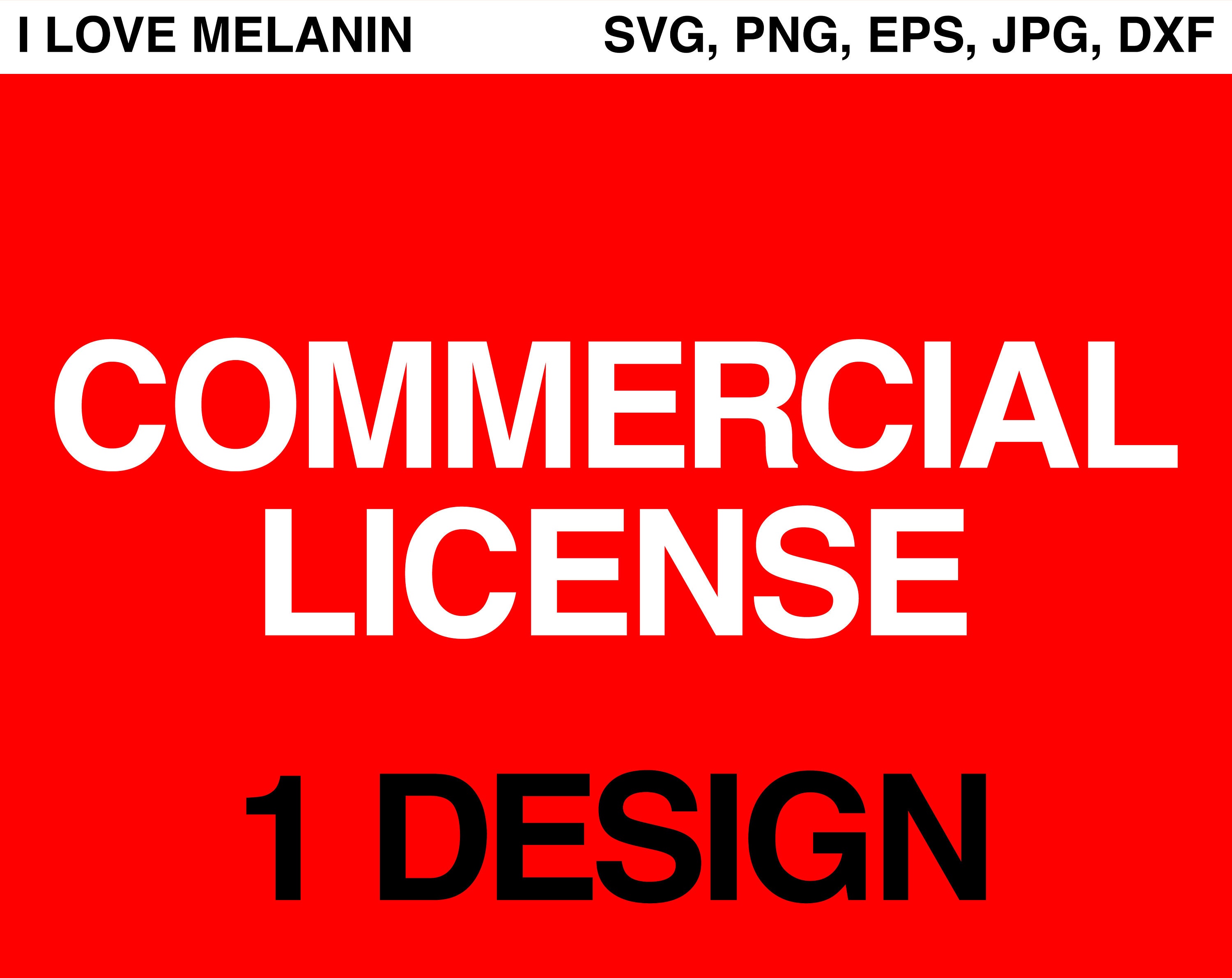 Download Commercial License For Single Design SVG Vector Silhouette ...