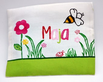 Individual bumps comforter Flower meadow