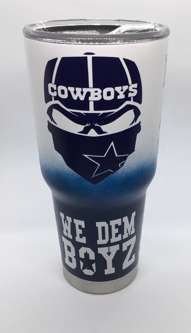 Dallas Cowboys Tumblers Etsy