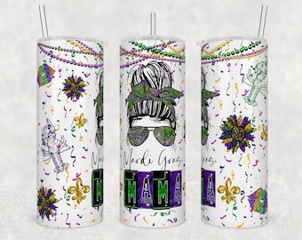 Vasos de Mardi Gras
