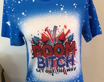 Camiseta de fuegos artificiales del 4 de julio o Nochevieja