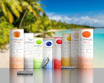 Vaso inspirado en Ciroc