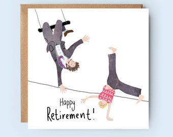 Retirement | Happy Retirement | Congratulations | Yay Card | For Him | For Her |