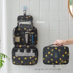 Hanging Portable Travel Makeup Cosmetic Bags Organizer Multi-function Case Toiletry Bags for Women & men waterproof