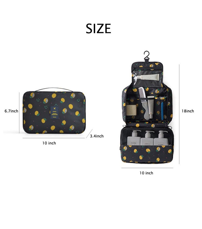 Hanging Portable Travel Makeup Cosmetic Bags Organizer Etsy