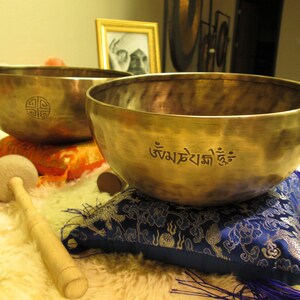 Himalayan Full Moon Singing Bowls 1.5kg to 1.9kg ~ Free Shipping!
