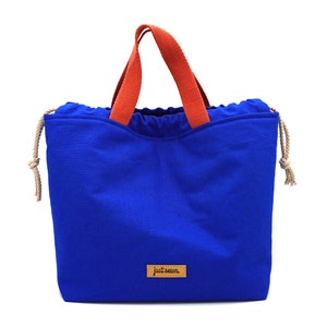 Project bag / handicraft bag Leo Blue image 2