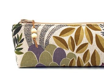 Pencil case/pen case "Natural" | Abstract