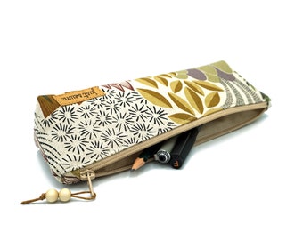 Pencil case/pen case "Natural" | Abstract