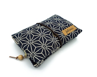 Tobacco pouch/rolling pouch "Asanoha" | Indigo tobacco pouch Japanese