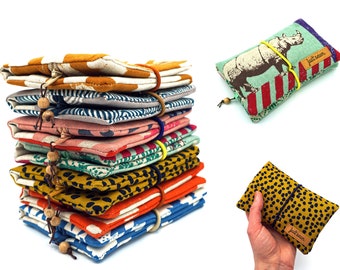 UNIQUE PIECES | Tobacco bag/roll bag different motifs | Colorful