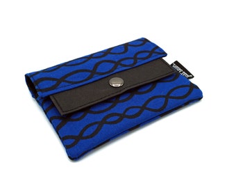 Small wallet "Loops" | Blue | vegan