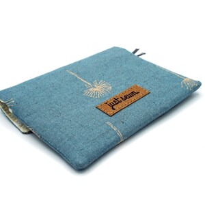 Small wallet Dandelion soft blue vegan image 6