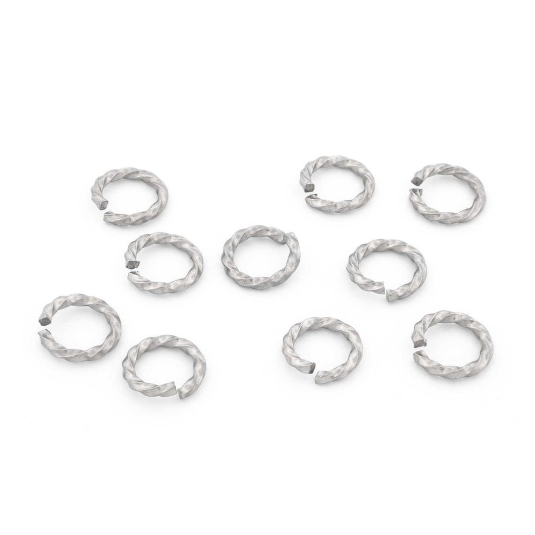 Coiled Binder Rings 8 Mm Made of 304 Stainless Steel Uncoated 10 Pcs ...