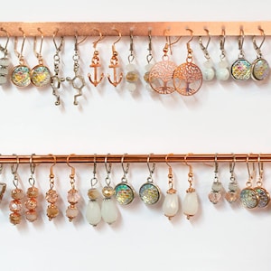 Set LUISE DIY DIY Earrings in rose gold and platinum   
