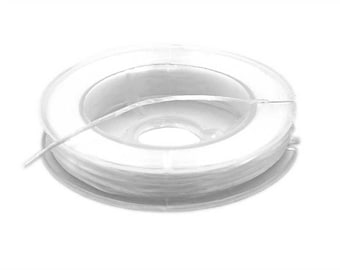 Fil élastique 0,6 mm, 1 bobine de 10 m