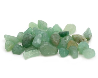 248,00 EUR/kg Nuggets als Perlen aus natürlichem Aventurine 10g