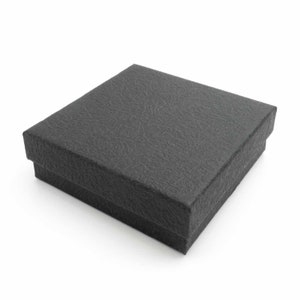 Caixa de presente em preto 89 mm 1 unidade