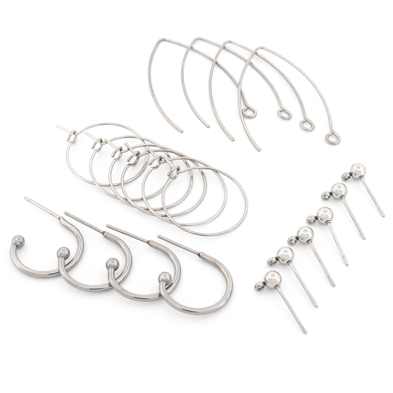 Kit Fai-da-te Orecchini Stile Gotico - 10 Paia Con Luna, Stelle E