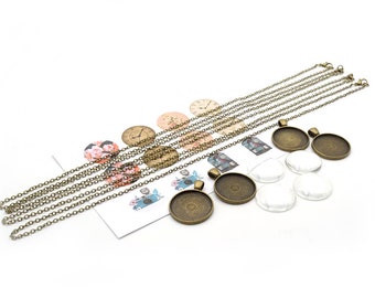 10,56 EUR/Stk. Set LARA Schmuckbastelset zum selber machen DIY von Vintageparts