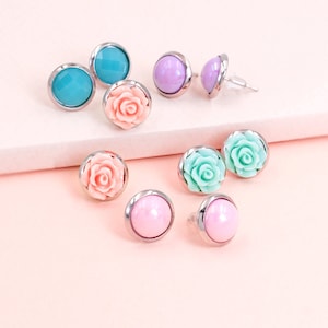 Set Frieda DIY Crafting Set Stud Earrings with Cabochons