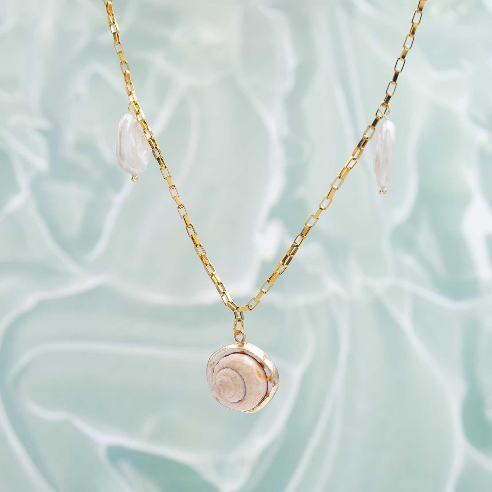 Superfindings 5 styles perles de coquillages naturels avec bouteille en