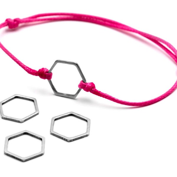 0,62 EUR/pieza. Conectores de nido de abeja en color platino, fabricados en acero inoxidable 304 (4 unidades).