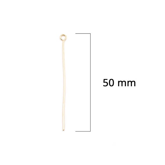 Nietstifte Mit 18K Goldbeschichtung 30mm Produktbild-Vorschau 9
