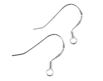 1,90 EUR/Stk. Ohrhaken aus 925 Sterling Silber 2 Stück