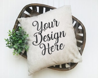 Pillow Mockup Etsy
