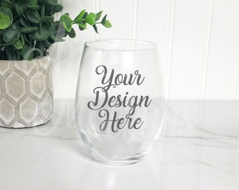 Download Fall Farmhouse Stemless Wine Glass Mockup, Kitchen styled mockup - Free Download PSD Mockup ...