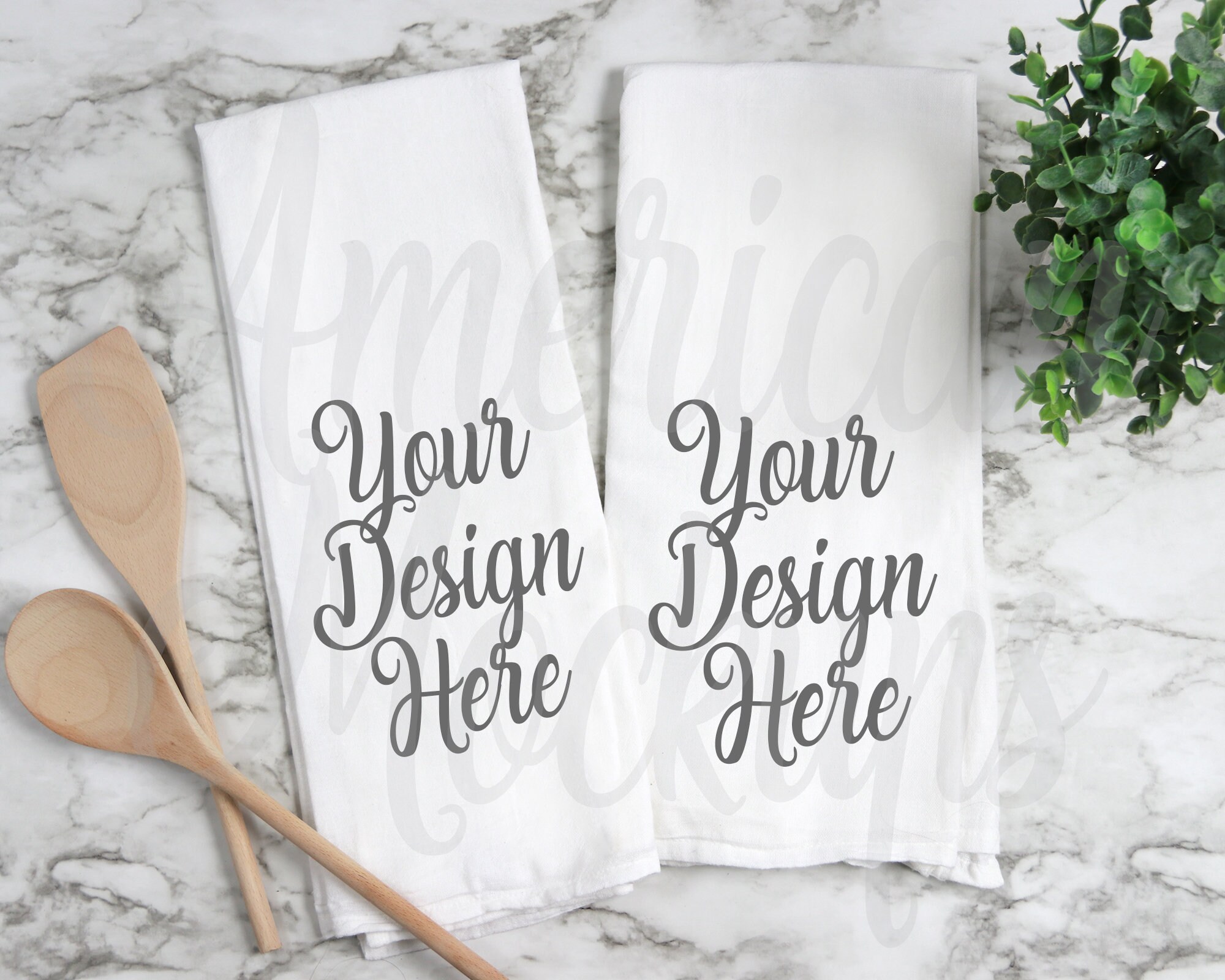 Download Fall Farmhouse Tea Rag Mockup Kitchen towel 2 tea towels ...