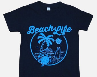 Beach Life Organic Cotton Youth Tee